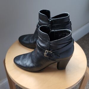 Cole Haan black ankle boots/booties